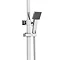 Milan Modern Square Thermostatic Shower (300 x 300mm Head - Chrome)  Profile Large Image