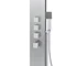 Milan Modern Stainless Steel Tower Shower Panel (Thermostatic) Feature Large Image