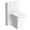 Milan Polymarble Back To Wall WC Unit + Cistern Profile Large Image