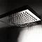 Milan Rectangular Rainfall Shower Head + Water Blade  Feature Large Image