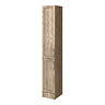 Milan Shaker 300mm Floorstanding Tallboy Unit - Autumn Oak