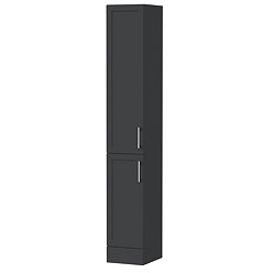 Milan Shaker 300mm Floorstanding Tallboy Unit - Soft Black