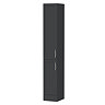 Milan Shaker 300mm Floorstanding Tallboy Unit - Soft Black
