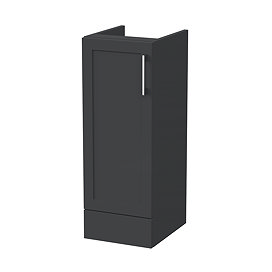 Milan Shaker 300mm Single Door Base Unit - Soft Black