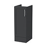 Milan Shaker 300mm Single Door Base Unit - Soft Black