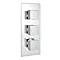 Milan Shower Bath + Concealed 2 Outlet Shower Pack (1700 L Shaped with Screen + Panel)  Feature Larg