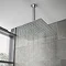Milan Shower Package (Inc. 400x400mm Square Rainfall Shower Head + Wall Mounted Handset)  additional