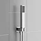 Milan Shower Package (Rainfall Ceiling Mounted Head, Handset + Waterfall Bath Spout) In Bathroom La