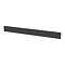 Milan Soft Black Continuous Plinth - 1250mm