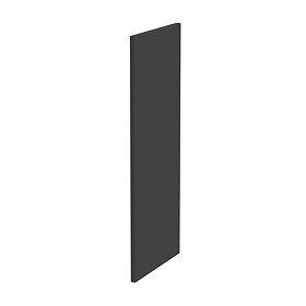 Milan Soft Black Decorative End Panel