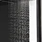 Milan Square Flat Dual Fixed Shower Head (Waterfall + Rainfall)  Profile Large Image