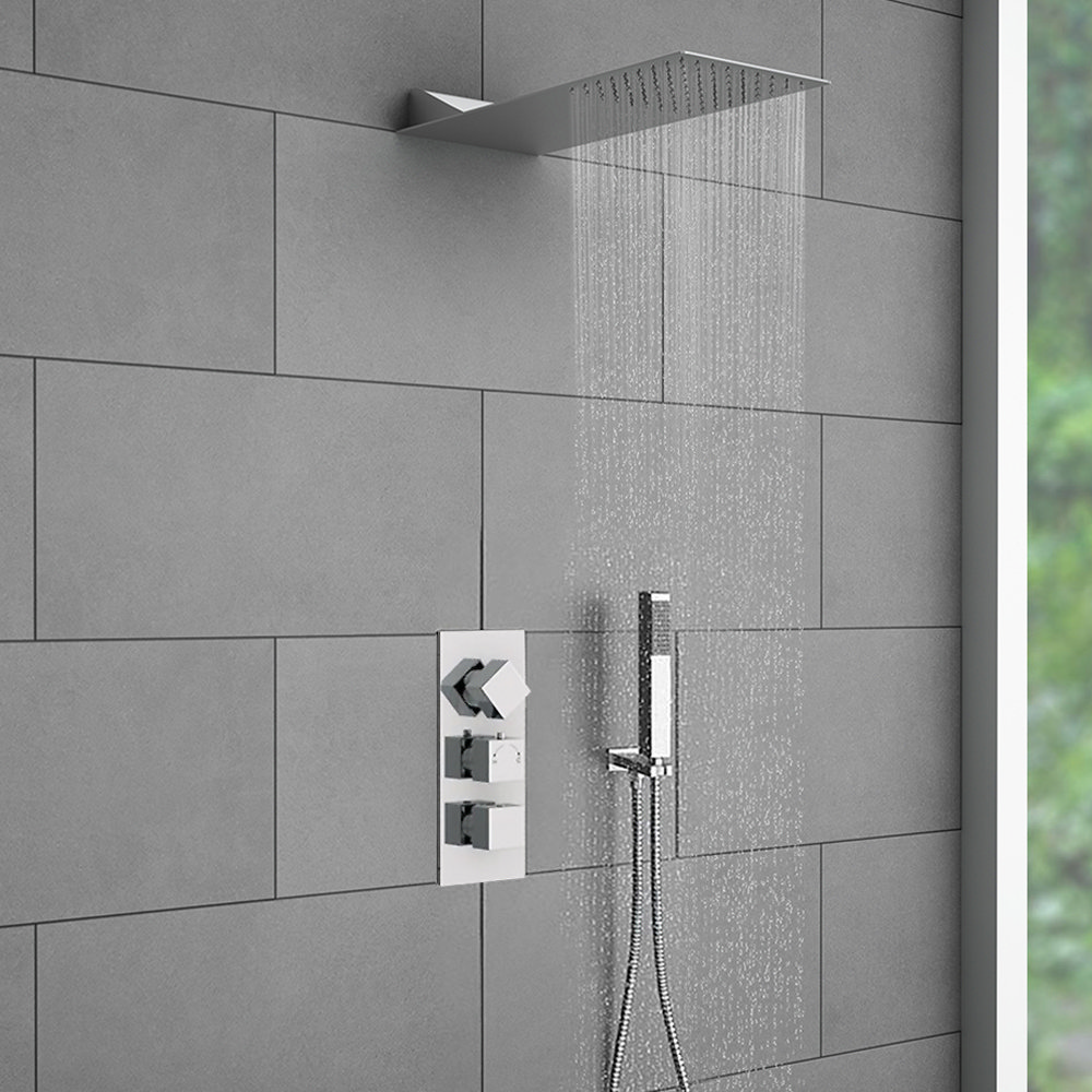 Milan Square Shower Package At Victorian Plumbing.co.uk