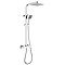 Milan Modern Thermostatic Chrome Shower