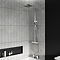 Milan Modern Thermostatic Shower - Chrome