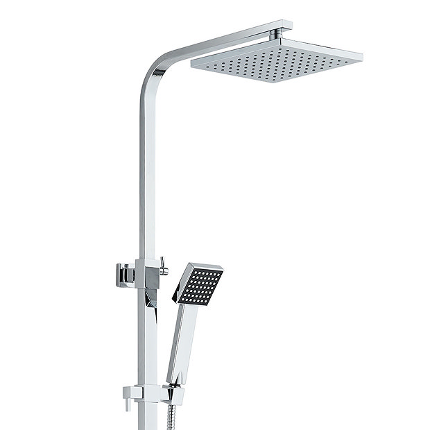 Milan Modern Thermostatic Shower - Chrome  Standard Large Image