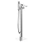 Milan Square Thermostatic Floor Mounted Freestanding Bath Shower Mixer Chrome