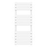 Milan White 1200 x 490mm Heated Towel Rail  Feature Large Image