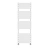 Milan Bathroom Heated Towel Rail White Finish - 1512mm x 500mm