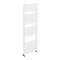 Milan White 1512 x 500mm Heated Towel Rail