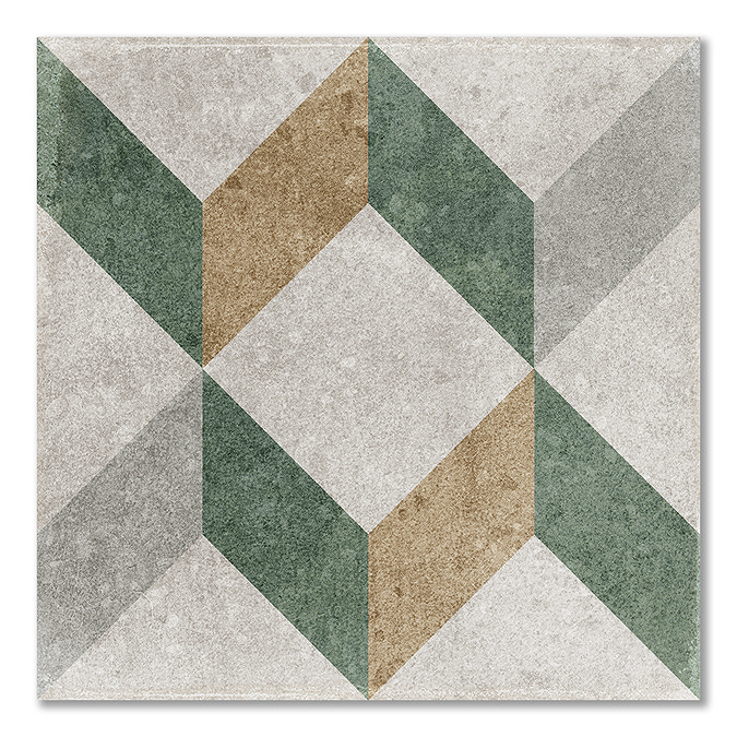 Milano Geometric Patterned Wall and Floor Tiles - 200 x 200mm