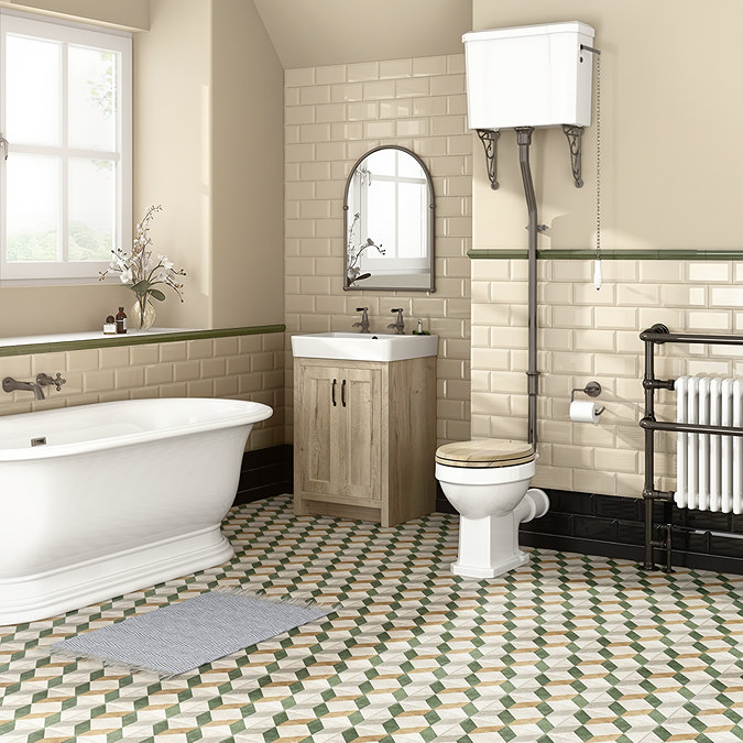 Milano Geometric Patterned Wall and Floor Tiles - 200 x 200mm