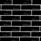 Mileto Black Gloss Ceramic Wall Tile - 75 x 300mm  Standard Large Image