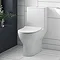 Mileto Close Coupled Rimless Toilet + Soft Close Seat Large Image