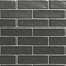 Mileto Brick Grey Gloss Ceramic Wall Tile