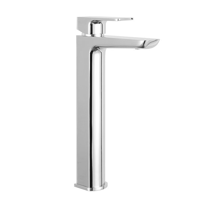 Mileto High Rise Mono Basin Mixer Tap Chrome