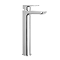 Mileto High Rise Mono Basin Mixer Tap Chrome