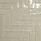 Mileto Olive Gloss Ceramic Wall Tile - 75 x 300mm