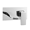 Mileto Wall Mounted Basin Mixer Chrome