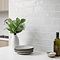 Mileto Brick White Gloss Ceramic Wall Tile 75 x 300mm
