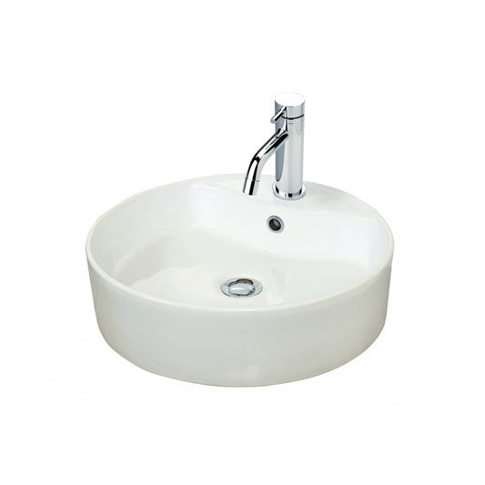 Miller - 460mm Round Countertop Ceramic Basin - 171W1 Large Image