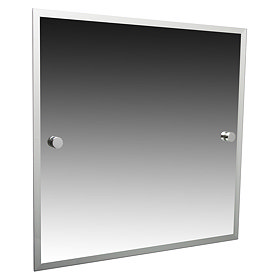 Miller - Atlanta 420 x 500mm Bevelled Mirror - 8800C Large Image