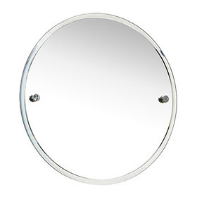 Miller - Bond 450mm Round Bevelled Wall Mirror - 8700C Large Image