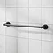 Miller Bond 495mm Black Towel Rail - 8706B Large Image