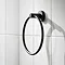 Miller Bond Black Towel Ring - 8705B Large Image