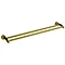 Miller Bond Brushed Brass Double Towel Rail - 8727MP1 Large Image