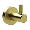 Miller Bond Brushed Brass Single Hook - 8722MP1 Large Image