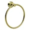 Miller Bond Brushed Brass Towel Ring - 8705MP1 Large Image