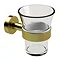 Miller Bond Brushed Brass Tumbler Holder - 8703MP1 Large Image