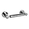 Miller Bond Chrome Double Post Toilet Roll Holder - 8737C Large Image