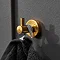 Miller Bond Polished Brass Single Hook - 8722MP  Feature Large Image