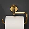 Miller Bond Polished Brass Toilet Roll Holder - 8710MP  Profile Large Image