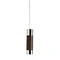 Miller - Classic Chrome and Dark Oak Cylindrical Light Pull - 698C Large Image