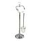 Miller - Classic Freestanding Toilet Roll Holder & Brush Set - 5663CH Large Image