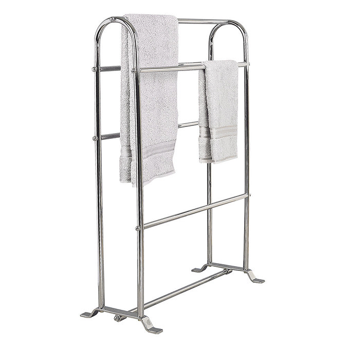 Miller - Classic Freestanding Towel Horse - 646C Large Image