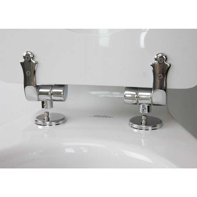 Miller - Close Coupled Pan and Cistern with Soft Close Seat Newest Large Image