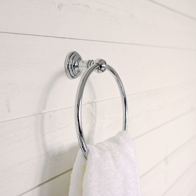 Miller - Hartford Towel Ring - 7705C Profile Large Image